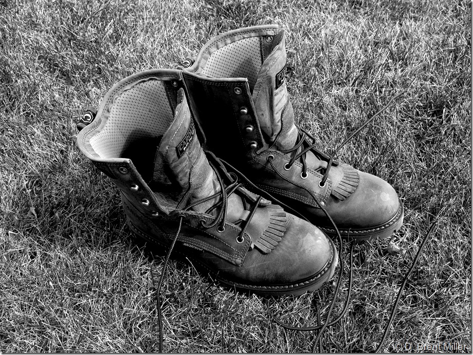 A new pair of boots
